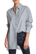 Free People Lakeside Cuff Sleeves Tunic Women's Top