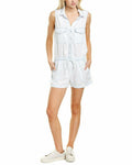 Bella Dahl Strapless Crop Women's Jumper in Summer Sky