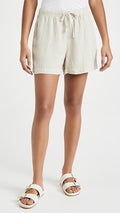 Velvet Women's Tammy Linen Shorts - Sand