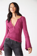 Free People Give a Little Thermal Top Fairytale