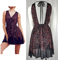 Free People Black Athena Mini Women's Dress