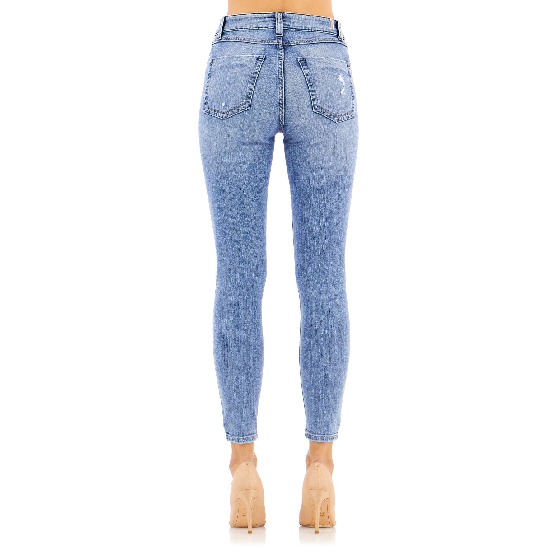Morrison Denim Starlet Mid Rise Skinny Jeans - Runaway