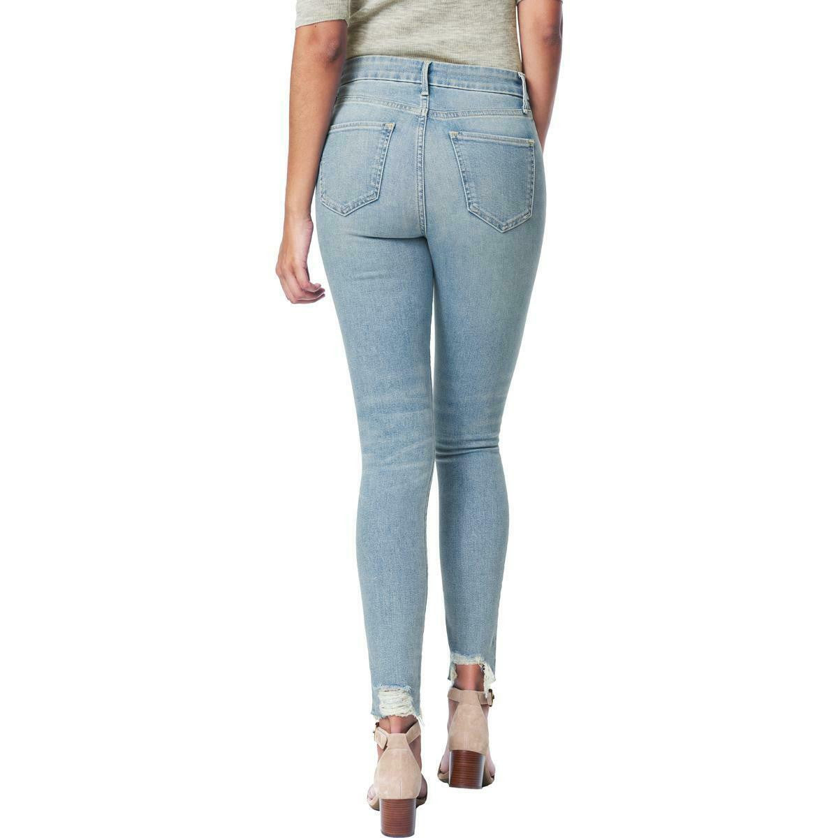 Joe's the Charlie Women's Destroyed Hem Ankle Cut High-Rise Skinny Jeans