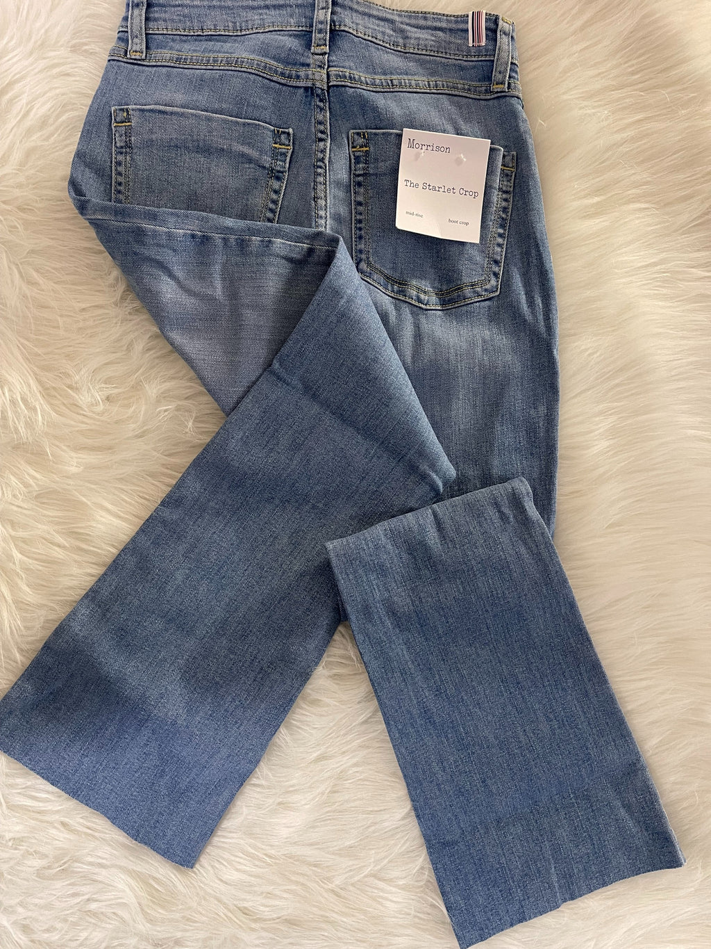 Morrison Denim The Starlet Mid-Rise Boot Crop Women's Jeans