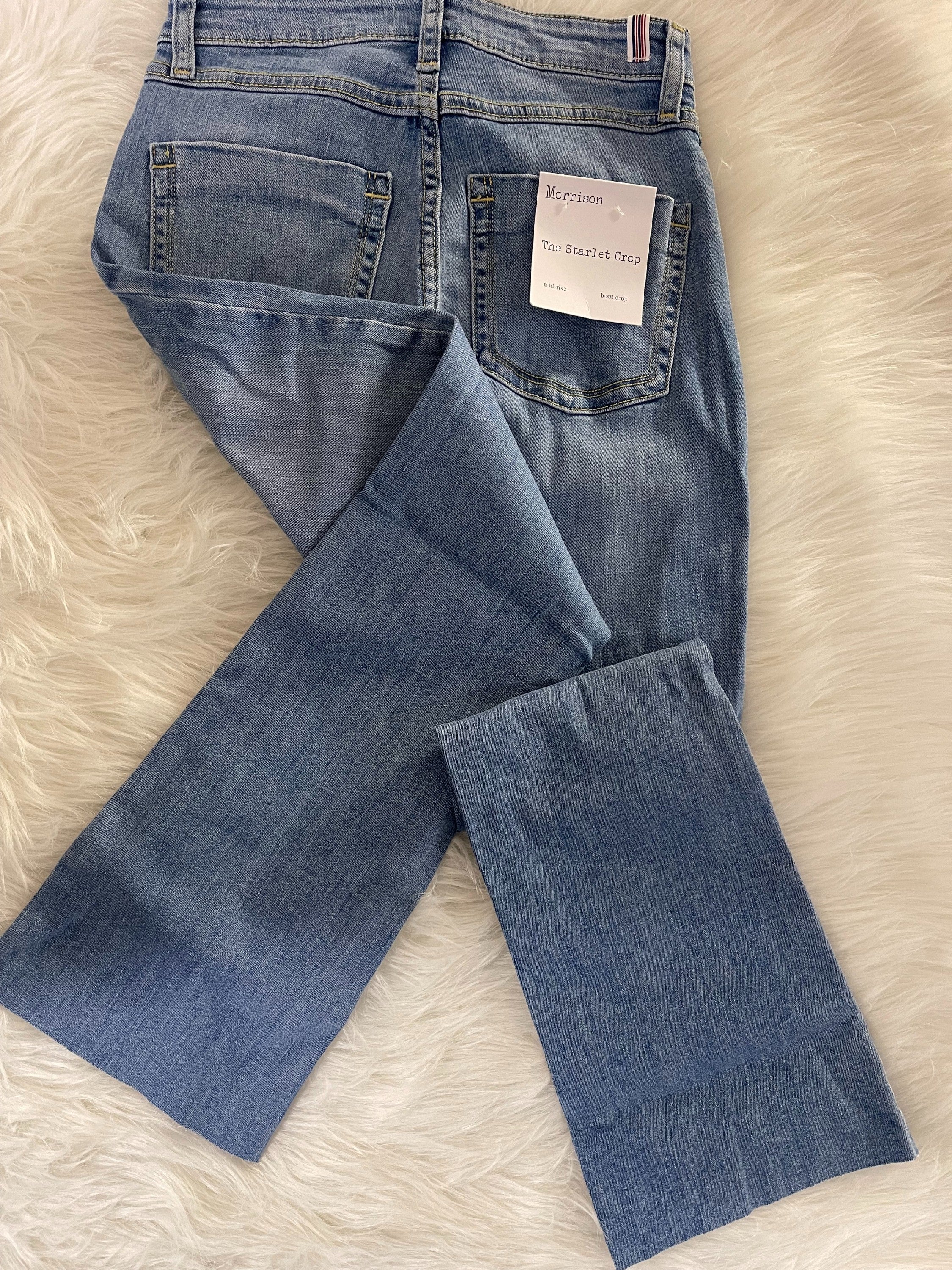 Morrison Denim The Starlet Mid-Rise Boot Crop Women's Jeans