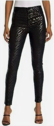 Black Orchid Zebra High Rise Skinny Jeans - Black