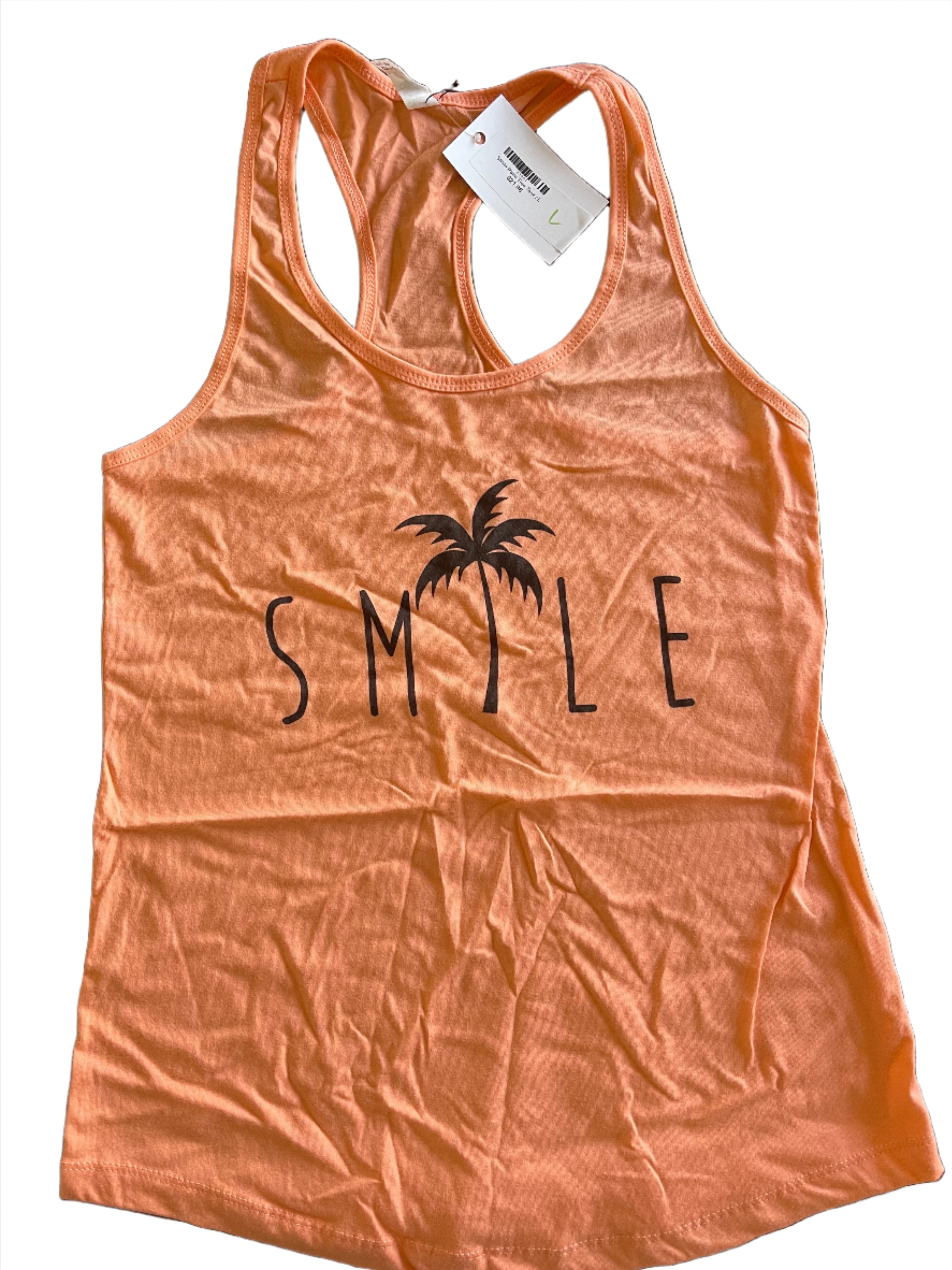Ideal T Smile Palm Tree Women's Tank