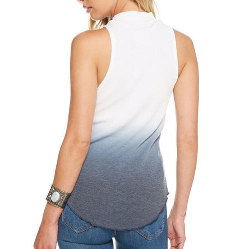 Chaser Vintage Rib Women's Mock Women's Top