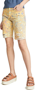 Free People Women's Alani Printed Cutoff Shorts