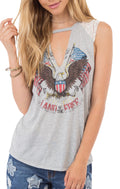 Others Follow Sam Heather Grey Shirt
