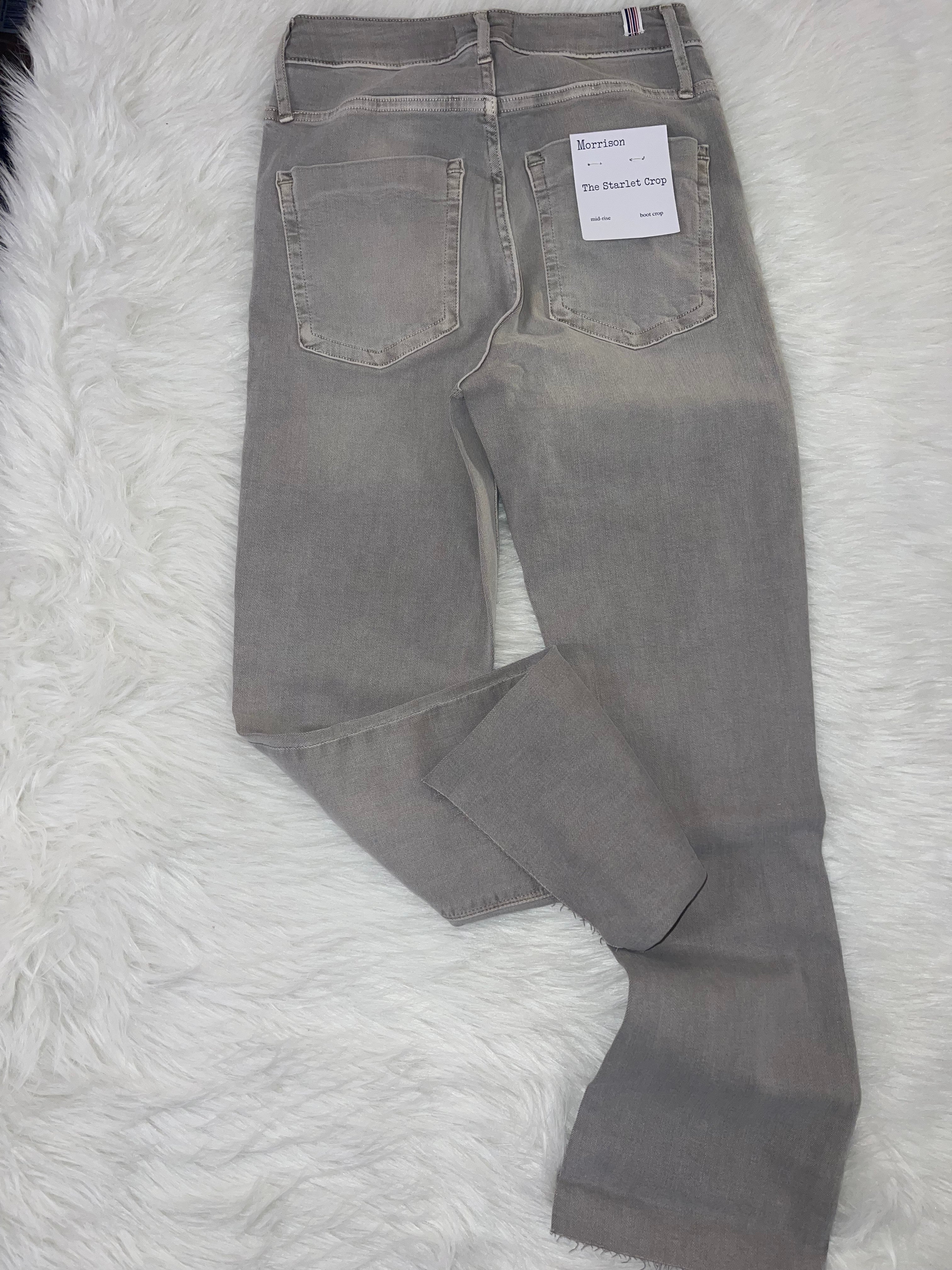 Morrison The Starlet Crop Mid-Rise Boot Crop Women's Jeans