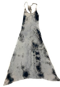 Easel Racer Back Tie Dye Maxi Dress-Ash