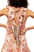 Free People Summer In Tulum Tunic - Pink Combo