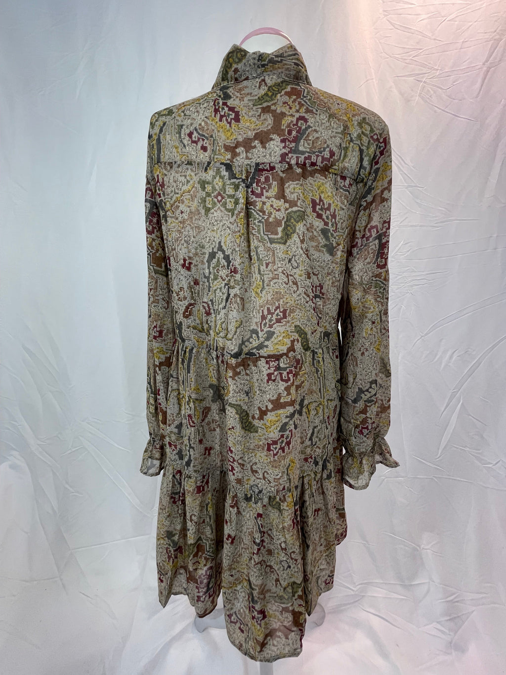 Elan Olive Tapestry Women's Dress